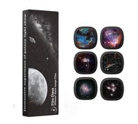 Ainael Galaxy Projector Disc, 5K Ultra HD Slides Discs for Galaxy Projector | Compatible with SKE-TKQ01 & BL-DQY02 (Pro Version) • 8 Themes • Replaceable • Realistic • 6Pcs Disc Set