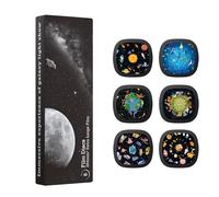 Ainael Galaxy Projector Disc, 5K Ultra HD Slides Discs for Galaxy Projector | Compatible with SKE-TKQ01 & BL-DQY02 (Pro Version) • 8 Themes • Replaceable • Realistic • 6Pcs Disc Set