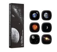 Ainael Galaxy Projector Disc - Ultra HD Projectors Slide, Compatible with Ainael Galaxy Projector and Model SKE-TKQ01 & BL-DQY02 (Pro Version) Projectors - 6 Disc Set (Moon)