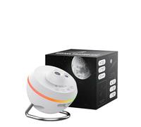 Ainael Galaxy Projector, Star Projector Planetarium Night Light Lamp Ceiling Space Starry Sky Projector with Light Strip Meteor Galaxy Star Projector for Kids Bedroom Birthday (White)