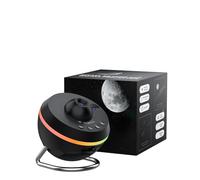 Ainael Galaxy Projector, Star Projector Planetarium Night Light Lamp Ceiling Space Starry Sky Projector with Light Strip Meteor Galaxy Star Projector for Kids Bedroom Birthday (Black)
