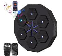 Ainbonte Smart Music Boxing Machine, Intelligent Home Wall Mounted Boxing Machine, Boxing Game Trainer, Boxing Workout Machine, Boxing Punching Equipments for Adults, Kids in Home and Gym (Polygon)