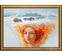Aine Cross Stitch kit A1003 Mother Nature. Earth