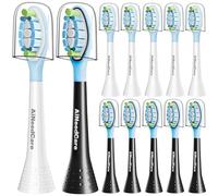 AiNeedCare Toothbrush Replacement Heads for Philips Sonicare, 12 Pack, Compatible with Philips Sonicare ProtectiveClean DiamondClean C2 G2 W 4100 5100 Plaque Control