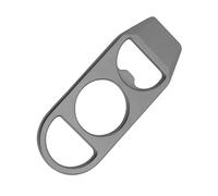 ainhue A244 Mini Pry Bar Bottle Opener, 2pcs Set TC4 Titanium Multi-Tool EDC Keychain Carry Small Prybar Crowbar Hex Wrench