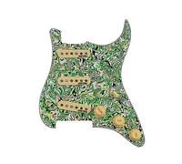 Ainico 5 Pickups Guitar Pickups SSS Single Coil Guitar Pickups Loaded Prewired Pickguard Guitar Parts Replace (Color : 5)