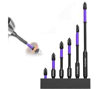 Ainid 2024 Upgraded D1 Super Strong Magnetic Drill Screwdriver Bit Kit - High Hardness, Heavy Duty (1Set-6Pcs)