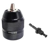 ainih 0.8-10mm 2-13mm Threaded Keyless Metal Drill Chuck Quick Grip Adapter Hex SDS Square Shanks Impact Screwdriver Tap Wrench Chucks