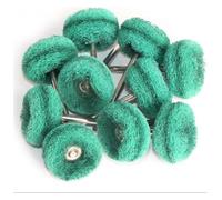 ainih 1" Wool Felt Grinding Sanding Head Abrasive Buffing Wheel 2.35/3mm Shank Cotton Thread Polishing Mini Brush