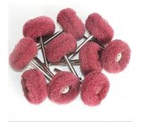 ainih 1" Wool Felt Grinding Sanding Head Abrasive Buffing Wheel 2.35/3mm Shank Cotton Thread Polishing Mini Brush
