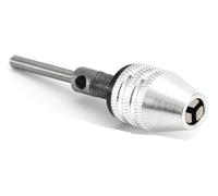 ainih 1pcs Multi Keyless Drill Chuck 0.3-3.6mm Conversion Tool 1/4" Hex Shank Quick Replace Adapter Converter for Electric