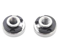 ainih 2pcs/5pcs Motorcycle Rear Fenders Seat Nut Kit Mount Nut Bolt Easy Grip Quick Release Compatible with Harley Sportster Dyna StreetBob Softail