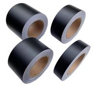 ainih 3/5/7/10CM Black Matte Vinyl Wrap Tape Window Trim Film Blackout Chrome Delete Roll For Car Pillar Hood Roof