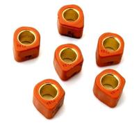 ainih 6PC Racing Variator Sliding Set 15x12mm 6g 6.5g 7g 8g Compatible With JOG50 JOG90 BWS50 Aerox50 Neos100 1PE40QMB 2-Stroke Engine