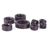 ainih 8pcs Woodworking Drill Locator 3-16mm Shaft Depth Collars Ring Positioner Drill for Wood Drill Bit Hexagon Wrench Bit Tool