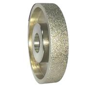 ainih Electroplate Coated Diamond Grinding Wheel Metal Base Diameter 100mm Thickness 20mm Hole 10mm for Tungsten Stone Glass