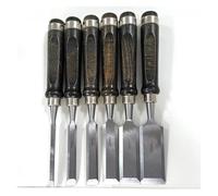 ainih Wood Carving Knife Chisel 6/10/12/19/25/32mm Carpentry Flat Chisels Woodworking DIY Professional Sculptural Cutter Woodcut Tools