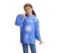 AINIKO Unisex Children Heat Reactive Color Changing Sweatshirt Fashion Casual Hoodie for Boys and Girls, Dark Blue, XL