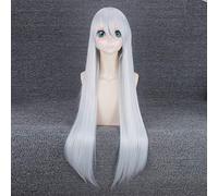 Ainime Nier:automata A2 Silver/Light Golden Wig Cosplay Costume Yorha Type a No.2 Women Synthetic Long Hair Halloween Party Wigs dm-869