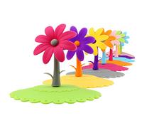 AINIMI Silicone Cup Lid, Food Grade Creative Cute Cute Coffee Tea Cup Lid 8 Piece Set, Dust Sealed Silicone Drink Cup Lid Hot Cup Lid