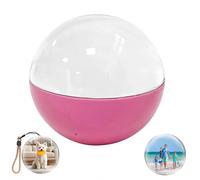 Ainiupi 2.76" Crystal Ball Video Player, 3D Memory Orb Ball Digital Display Memory Sphere Lamp with Sound, Uploadable Videos & Photos, Personalized Gift for Birthday Anniversary Xmas