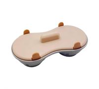 Ainiupi Microwave Oven Egg Poacher, 2 Grid Silicone Egg Cooker, Poached Egg Cup for Boiled Eggs Duck Eggs Kitchen Cooking Gadgets