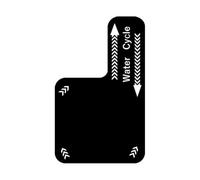 Ainiupi Phone Cooling Plate & Heatsink Pad for Gaming & Streaming, Advanced Thermal Dissipation, Absorption Radiator Fan Compatible with Smartphones with Left-Positioned Cameras