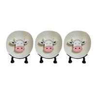 Ainiupi Sheep Toilet Roll Holder - Funny Toilet Paper Holder Free Standing Bathroom Set - 3D Printed Black Cow Loo Roll Holder - Hilarious Tissue Paper Roll Storage - Cute Bathroom Decor