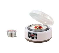 Ainiupi Yogurt Maker Machine with Temperature Control, Yogurt Machine with Adjustable Temperature and Time Control, Multi-Function Electric Yogurt Machine for Make Yogurt/natto/Rice Wine