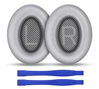 Ainiv 1Pair Ear Pads Cushions Replacement for QC35 and QC35 II, Grey