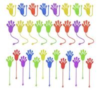 Ainiv 30Pcs Sticky Hands, Stretchy Toys Set - Novelty Toys for Kids' Party Bag Fillers & Classroom Rewards