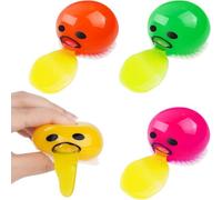 Ainiv 4pcs egg yolk stress ball, 4 colors