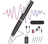 Ainiv 64GB Digital Voice Recorder, Portable Recording Device with HD Audio, DSP Intelligent Noise Reduction, Voice Recorder Transfer File to Computer for Meetings, Lectures, Class, Interview