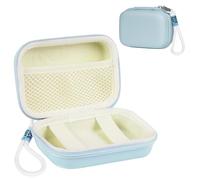 Ainiv Digital Camera Case, Compact Camera Pouch for Sony ZV-1/for Ricoh GR/for Casio zr1000/for Canon G7/SX720/for Panasonic ZS110, Travel Cameras Storage Holder for Accessories SD Card (Blue)