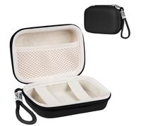 Ainiv Digital Camera Case, Small Camera Case, Compact Camera Pouch for Sony, Casio, Canon, Panasonic, Travel Cameras Storage Holder for Accessories SD Card (Black)