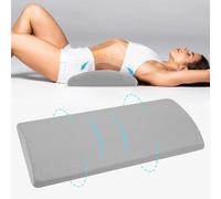 Ainiv Lumbar Support Pillow, Memory Foam Lumbar Support Cushion for Bed, Back Pillow for Low Back, Waist Cushion for Side Back Prone Sleepers, Lumbar Cushions for Chair
