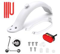 Ainiv Scooter Rear Fender Set, 1 Rear Mudguard + 1 Fender Bracket + 1 LED Rear Light + 1 Reflective Strip+ Screws, Caps, Scooter Replacement Accessory for Mi Xiaomi M365/ M365 Pro Electric Scooter