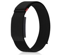 Ainiv Sports Biceps Replacement Band, Compatible with Amazfit Helio, Overlay Covered Design, 25mm Wide Arm Band Soft Nylon Elastic, Velcro Design Adjustable Breathable for Training and Running