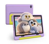 Ainmel 10 inch Kids Tablet with Case, Android 15 Tablet for Kids Ages 3-12 Years, 20GB+64GB(1TB TF Expand), Octa-Core Processor, Parental Controls, WiFi 6, BT5.3,Preloaded Edu Apps (Purple)