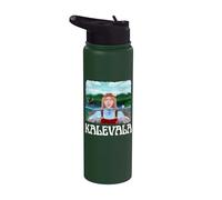 Aino - Kalevala Finnish Mythology Epic Stainless Steel Insulated Water Bottle