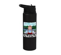 Aino - Kalevala Finnish Mythology Epic Stainless Steel Insulated Water Bottle