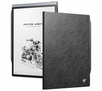 AINOTE Air 2 Bundle, 8.2" AI E Ink Tablet, Smart Paper Note-Taking Tablet with Stylus & Adjustable Light, ChatGPT-Powered Multi-Language Transcription, Meeting Minutes Schedule Management (Black Case)