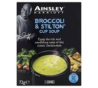 Ainsley Harriot Broccoli & Stilton Cup Soup 72g - Pack of 2