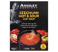 Ainsley Harriot Szechuan Hot & Sour Cup Soup 60g - Pack of 2