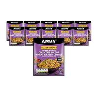 Ainsley Harriott Indian Tasty Grains (10 x 100g) - Flavoured Grains with Indian-Inspired Spices, Couscous, Rice & Bulgur Wheat, Just Add Boiling Water, Quick & Easy, Healthy Convenient Multipack