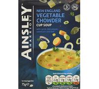 Ainsley Harriott New England Veg Chowder Cup Soup, 75 g, Pack of 12