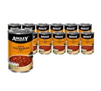 Ainsley Harriott Rustic Tuscan Bean Soup (12 x 400g) - Hearty Italian-Style Vegetable & Bean Soup, Ready-to-Eat, High Fibre, Convenient Pantry Multipack