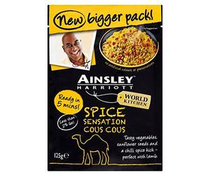 Ainsley Harriott Spice Sensation Cous Cous (125g) - Pack of 6