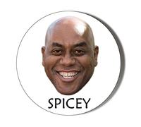 Ainsley Harriott - Spicey - 6 x 70mm Large Vinyl Stickers