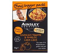 Ainsley Harriott Sundried Tomato & Garlic Cous Cous (125g) - Pack of 6